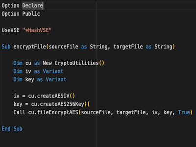 HashVSE VoltScript Extension - Screen-Thumbnail