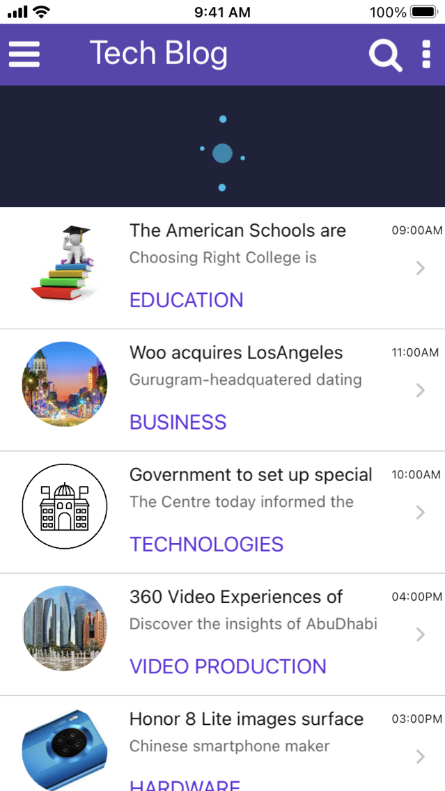 Refresh Animation (Rotating Objects) - Screen-Thumbnail